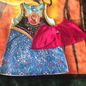 Disney Anna Nightgown with Cape